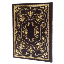 Книга в кожаном переплете "Искусство политики"