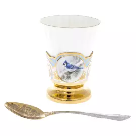 Набор кофейный "Зимнее утро" на 2 персоны, Златоуст