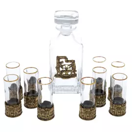 Набор для водки "Газовик. Timeless" на 10 персон