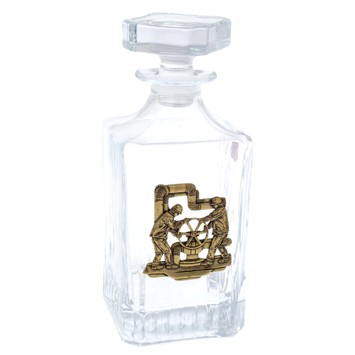 A set for vodka "Gazovik. Timeless" for 10 people, in a gift box