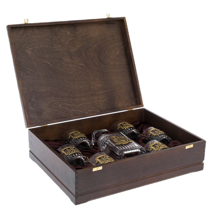 A set for whiskey "Gazovik. Timeless" for 6 people
