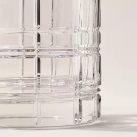 Ваза хрустальная "Hudson Plaid" малая