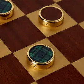 Нарды из красного дерева "Parkwood" Нарды из красного дерева "Parkwood"