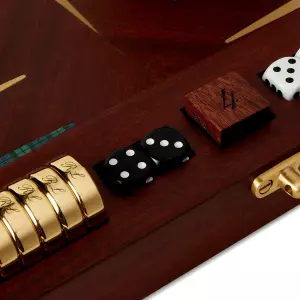 Нарды из красного дерева "Parkwood"