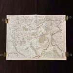 Карта Московии. Картограф Гийом Делиль. Париж, 1746 год