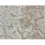 Карта Московии. Картограф Гийом Делиль. Париж, 1746 год