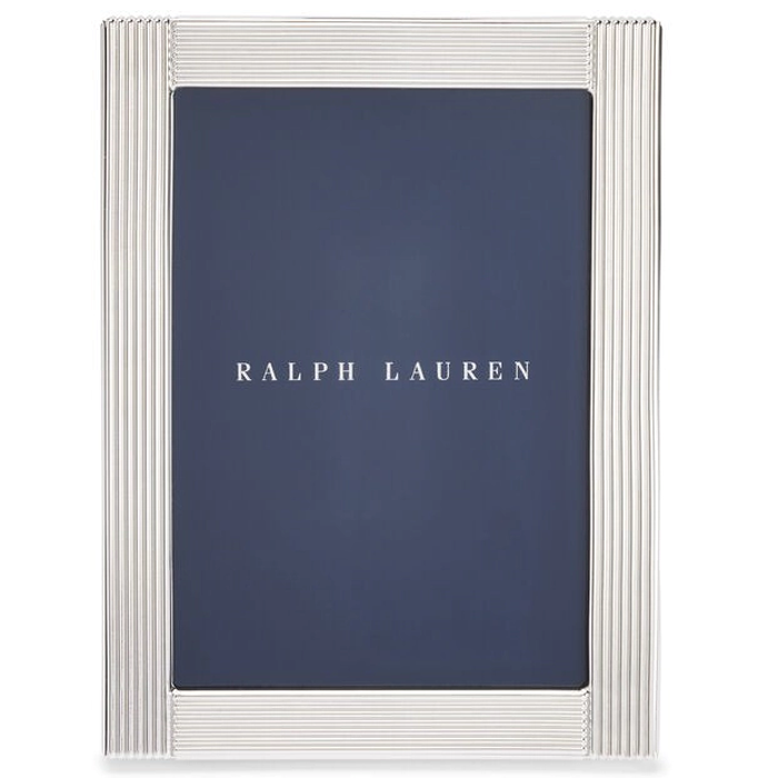 LUKE's photo frame is silver-plated, large