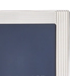 LUKE's photo frame is silver-plated, large