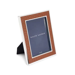 Brockton photo frame, brown, small