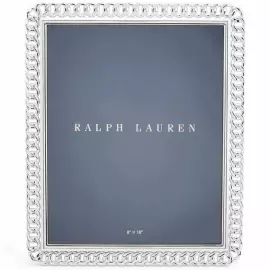 Рамка для фото "Blake" посеребренная, большая