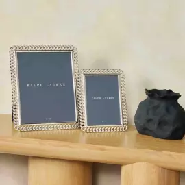 Рамка для фото "Blake" посеребренная, большая