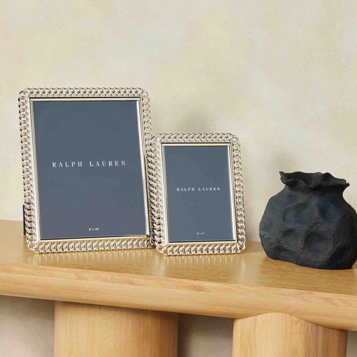 Photo frame "Blake" silver-plated, large