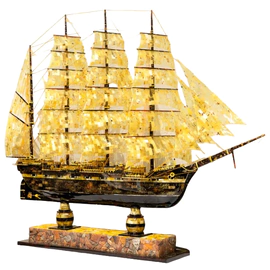 Amber ship "Sailboat"