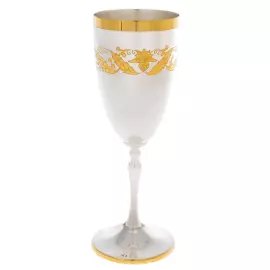 Бокал серебряный "Версаль" с позолотой, №50