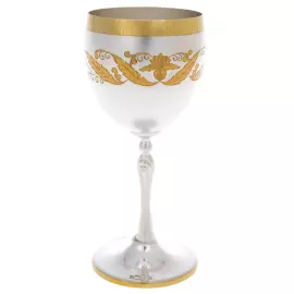 Бокал серебряный "Версаль" с позолотой, №45