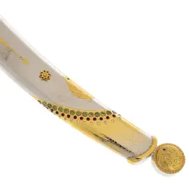 Сабля подарочная "Восток" с фианитами, Златоуст Сабля подарочная "Восток" с фианитами, Златоуст