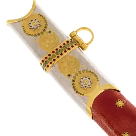 Сабля подарочная "Восток" с фианитами, Златоуст Сабля подарочная "Восток" с фианитами, Златоуст