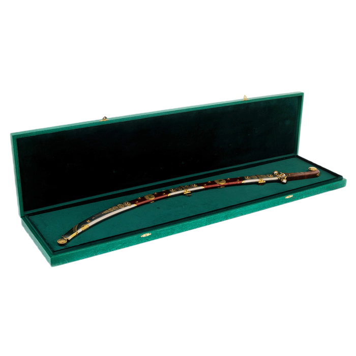Gift saber "Vostok" with cubic zirconia, Zlatoust
