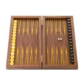 Нарды из ореха и янтаря "Орнамент"