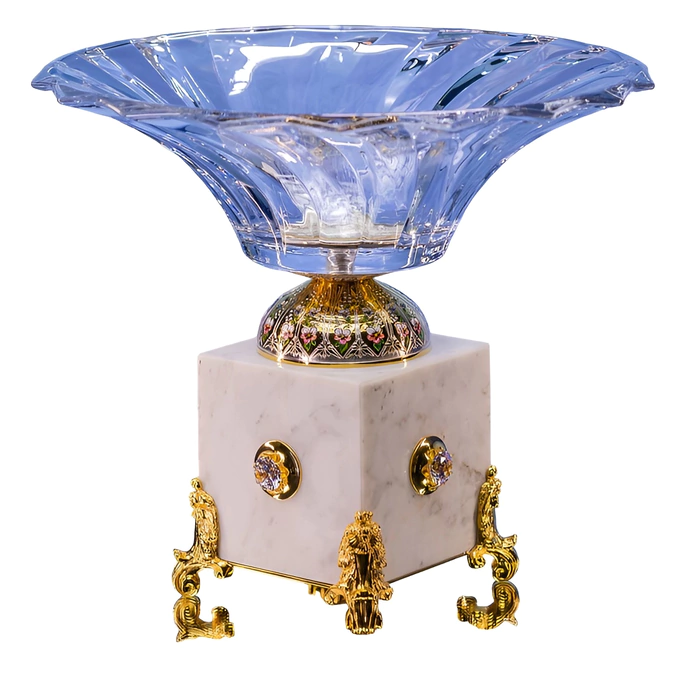 Fruit or candy bowl "Decorated"