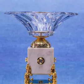 Ваза для фруктов или конфет "Украшенная"