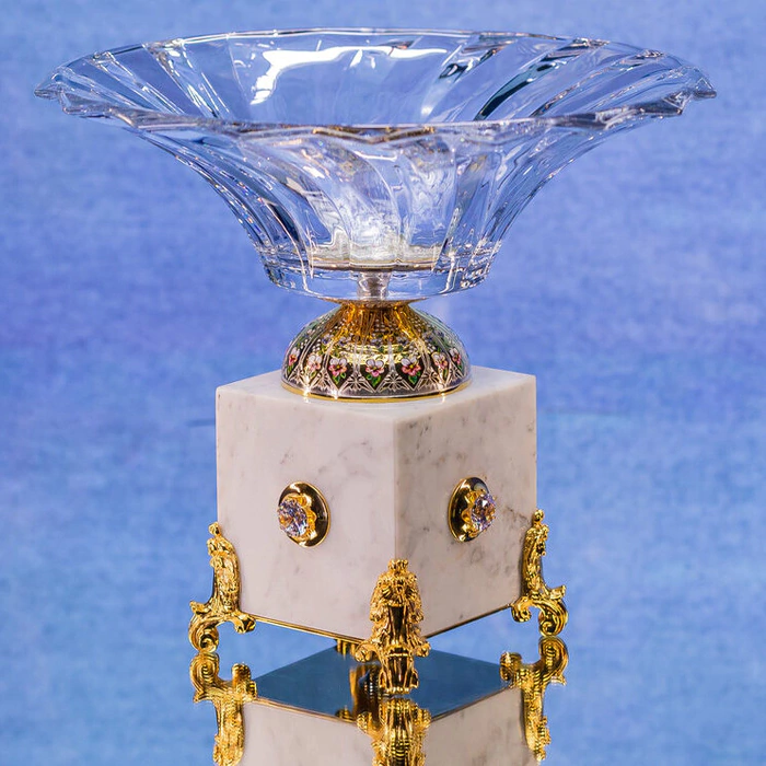 Fruit or candy bowl "Decorated"