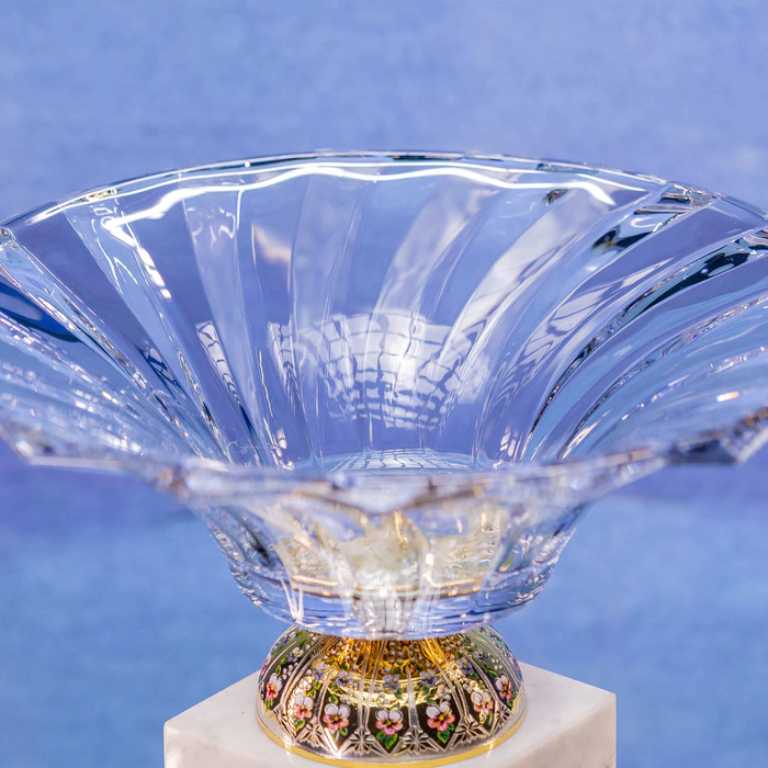 Fruit or candy bowl "Decorated"
