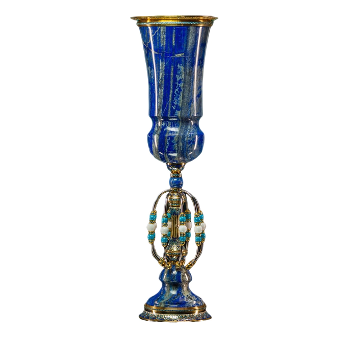 Flower vase "Lapis Lazuli"
