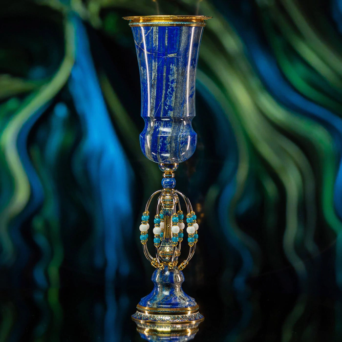 Flower vase "Lapis Lazuli"