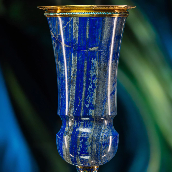 Flower vase "Lapis Lazuli"