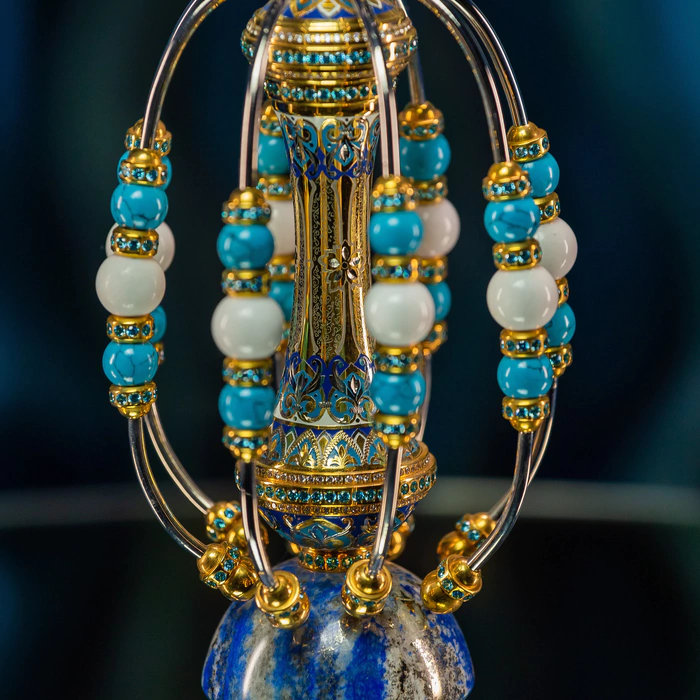 Flower vase "Lapis Lazuli"
