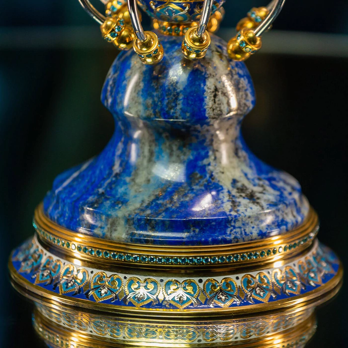 Flower vase "Lapis Lazuli"