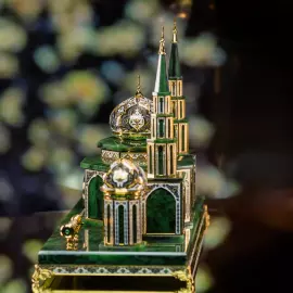 Письменный набор из нефрита "Благодатное Сияние"