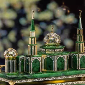 Письменный набор из нефрита "Благодатное Сияние"