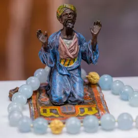 Композиция из белого мрамора "Сокровища Востока"