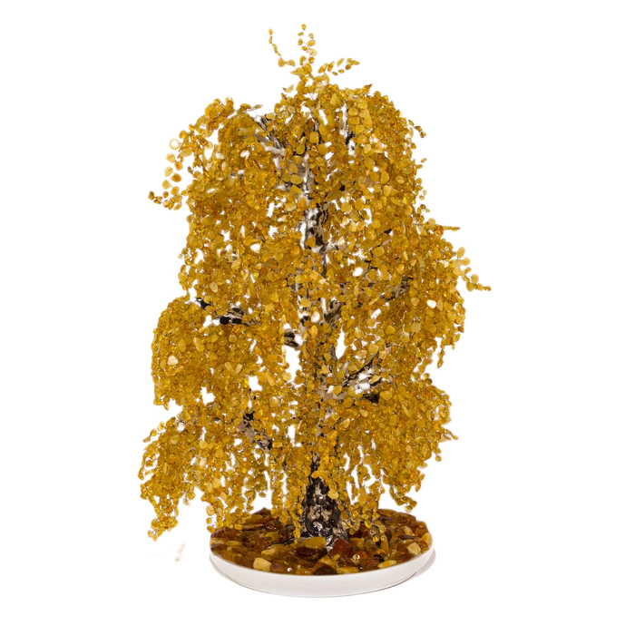Souvenir of amber "Russian birch"