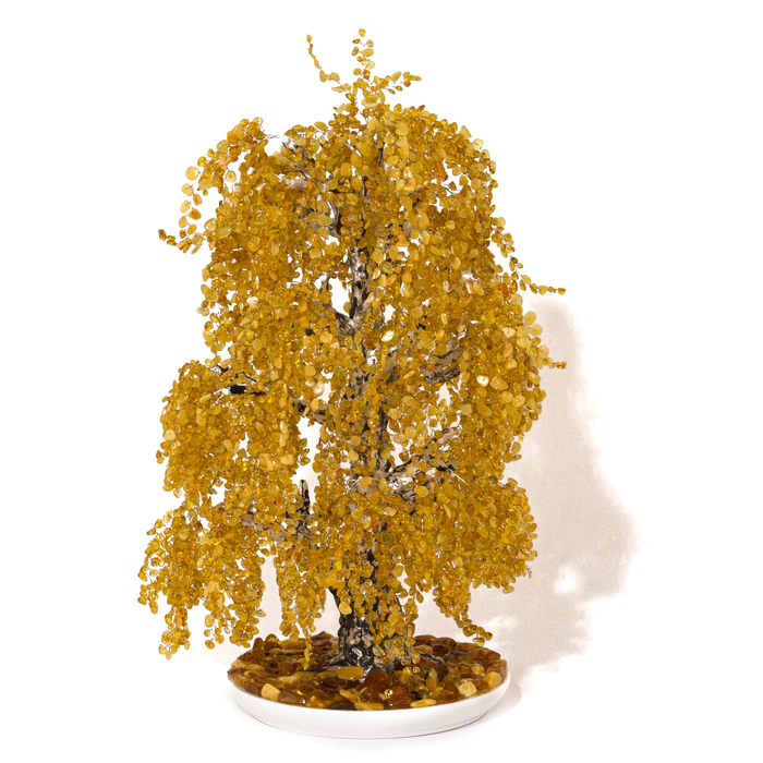 Souvenir of amber "Russian birch"