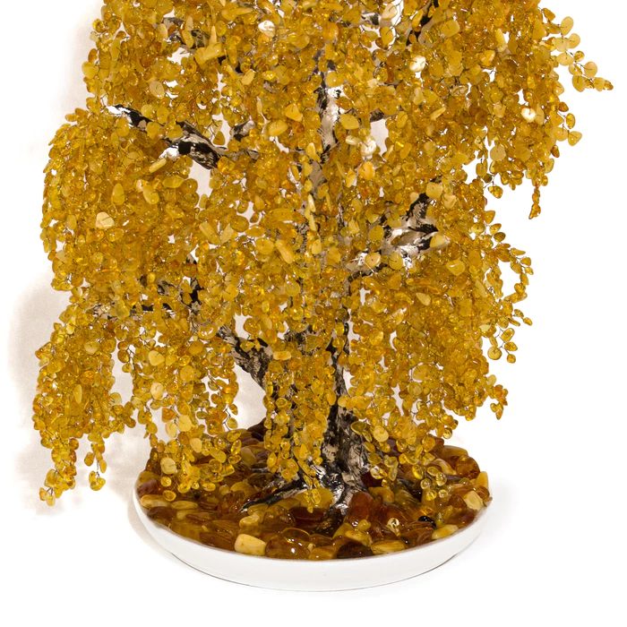 Souvenir of amber "Russian birch"