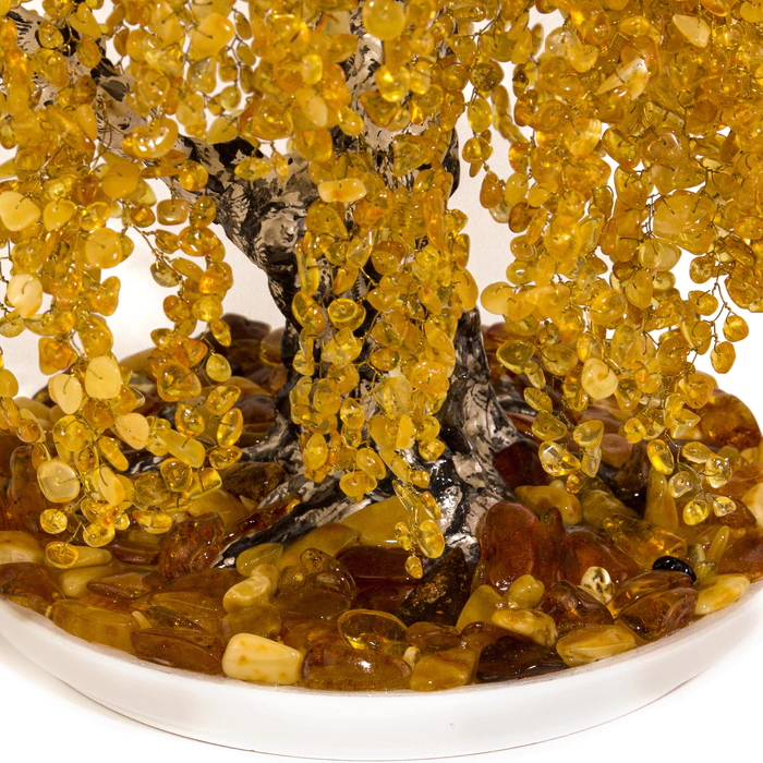 Souvenir of amber "Russian birch"