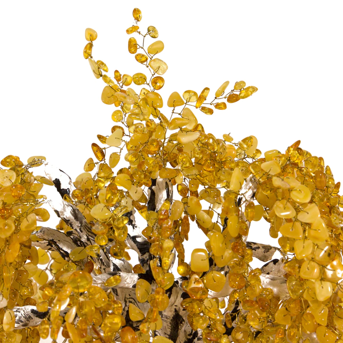 Souvenir of amber "Russian birch"