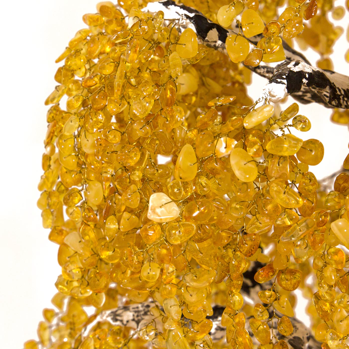 Souvenir of amber "Russian birch"