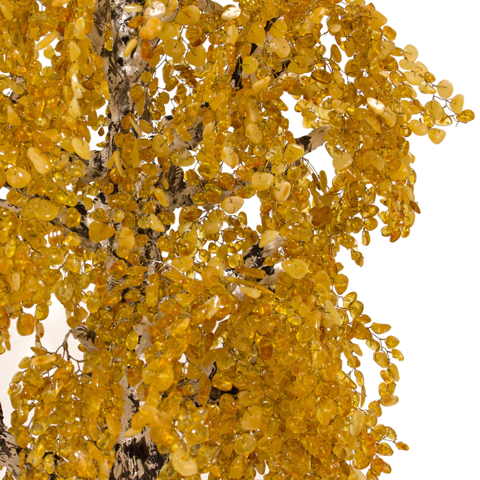 Souvenir of amber "Russian birch"