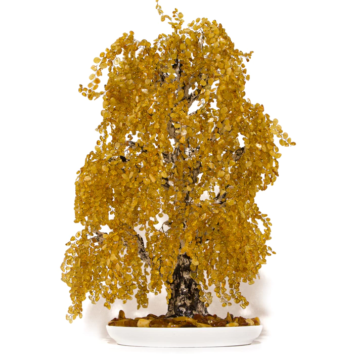 Souvenir of amber "Russian birch"
