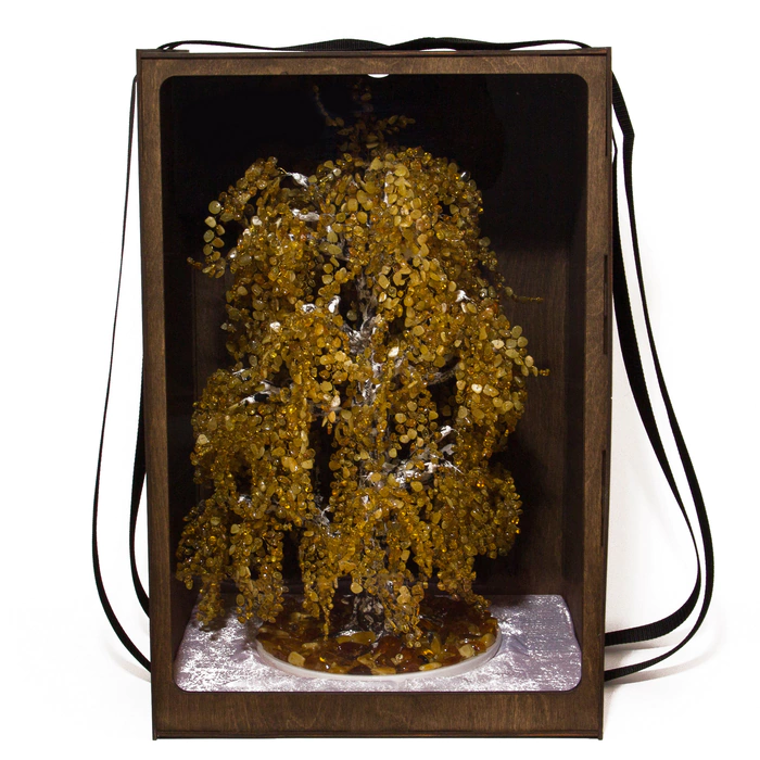 Souvenir of amber "Russian birch"