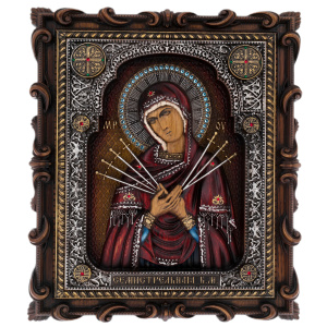 Semistrelnaya wooden icon