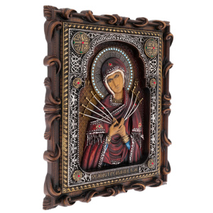 Semistrelnaya wooden icon