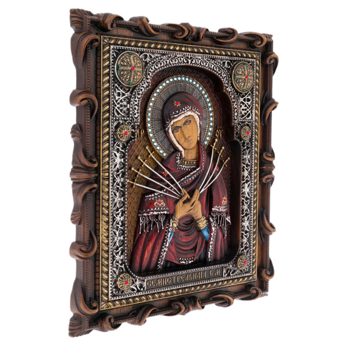 Semistrelnaya wooden icon
