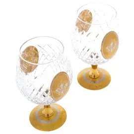 Набор бокалов для коньяка на 2 персоны, Златоуст