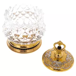 Икорница на подносе "Королевская" Златоуст