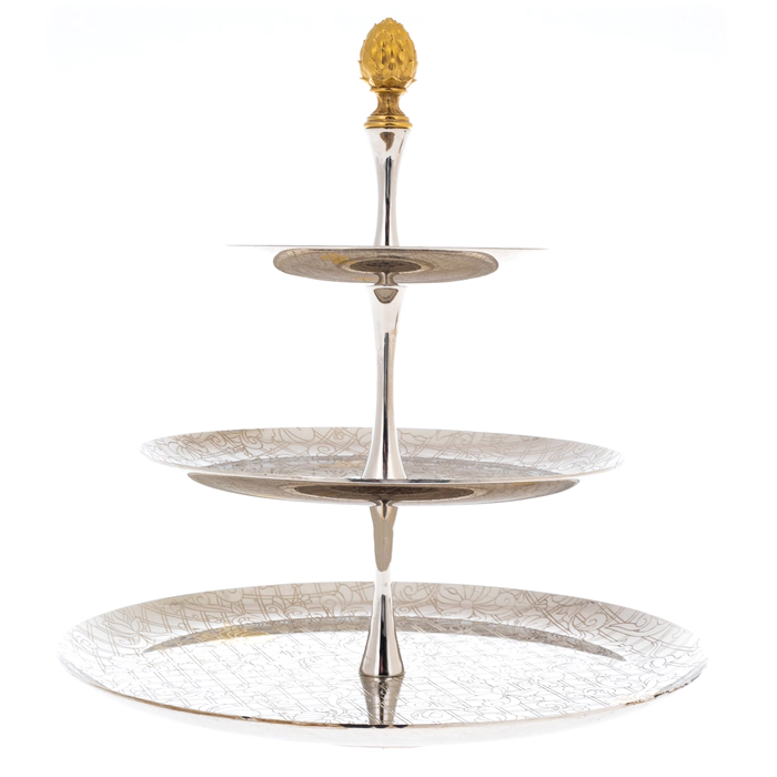 Three-tier bookcase "Artichoke" Zlatoust